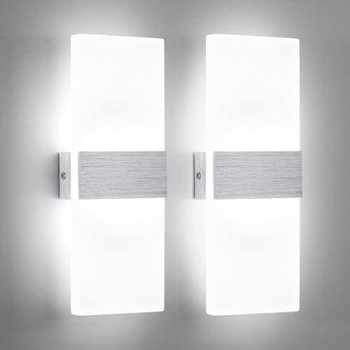 Lampada Da Parete ALU Telecomando Da Esterno UP DOWN Faretti Da Giardino Dimmerabili In Un Set Comprensivo Di Lampade LED RGB - Foto 12