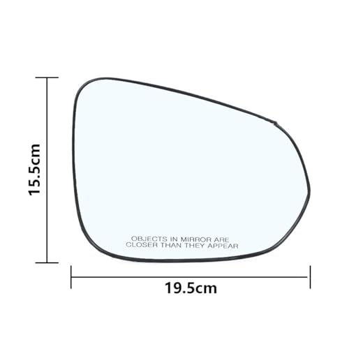 Rétroviseur pour Lexus RX NX miroir d'aile de rechange