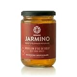 Bone broth soupe (6x 350ml) | bouillon d'os de boeuf | JARMINO | acide hyaluronique, colla...