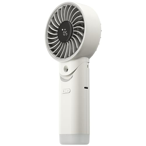 Nitecore izzCool 30 Foldable Air Conditioner Misting Fan Water Spray Mist Cooling Fan Handheld Desktop