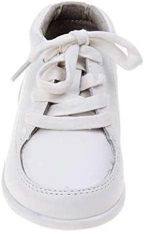 Josmo Baby-Boy's Daniel First Walker Shoe, White, 7.5 Wide US Toddler | Image 1