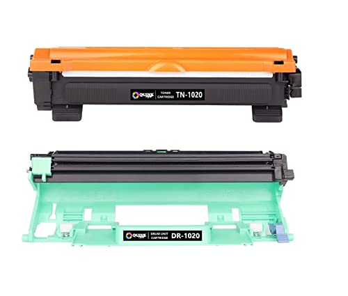 Image of QUINK TN 1020 Toner Cartridge and DR 1020 Drum for Brother HL-1118, 1111, DCP-1518, 1511, MFC-1813, 1818, 1811 (TN+DR 1020 Combo)