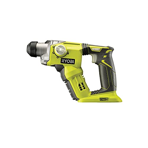 Pack Marteau perforateur RYOBI 18V One+ - 1 batterie LithiumPlus 2.5Ah - Kit 3 burins SDS+ - RAKSPC03