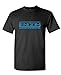 ENCOM - retro 80's movie evil empire - Mens Cotton T-Shirt, L, Black