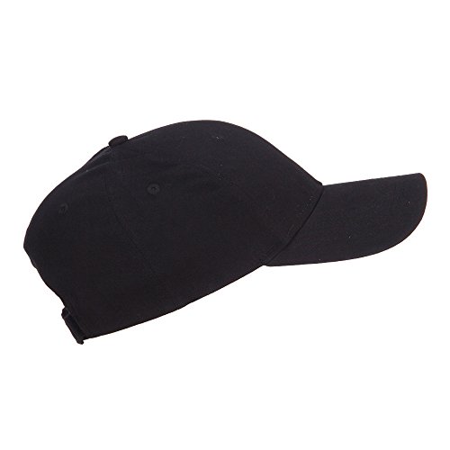 Youth Brushed Cotton Twill Low Profile Cap - Black Osfm, Black, Size One Size #TOP4