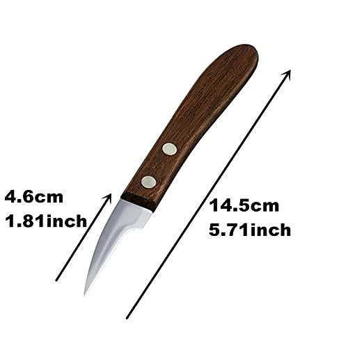 Htiam 4 Pieces Kitchen Vegetable Diy Carving Knives Professional Chef Knife Sharp Well Food Fruit Paring Knife #TOP5