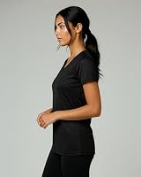 5 Pack Womens Dry Fit V Neck Workout Tops Athletic T Shirts Gym Yoga Tees — image 7