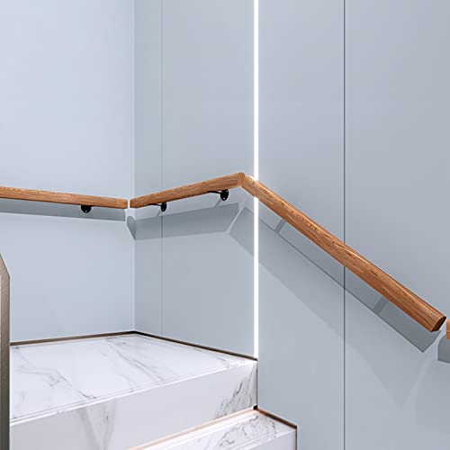 Main courante escalier bois rampe securite interieur antiderapante - 7