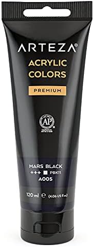 ARTEZA Metallic Acrylic Paint, Pearl Golden Hour A213, 120 ml Pouch, Highly Pigmented & Fade-Resistant, Non-Toxic, Art Supplies for Artists & Hobby Painters