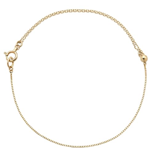 [ヴイエー ヴァンドーム青山]K10YG ゴールド 2WAY ブレスレット(アンクレット) GJVB0120LSYG