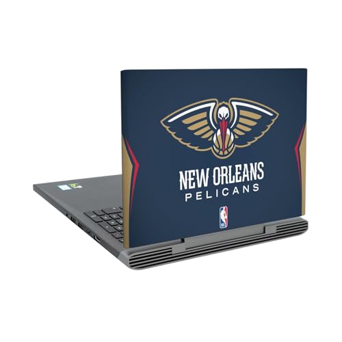 Couverture vinyle Dell Inspiron 15 7000 P65F ajustement précis NBA Pelicans bleu