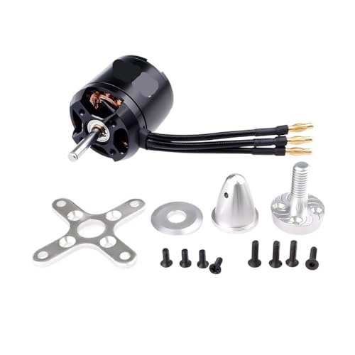 Compatible SURPASS HOBBY 3520 C4250 800KV 600KV Brushless Motor For RC Airplane Fixed-wing Glider Aircraft Model(C4250 600KV)
