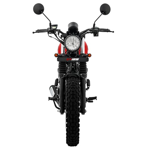 Image of KeeWAY SR 125 Dual Channel Abs Motorcycles /Bike Red Booking for Ex-Showroom Price
