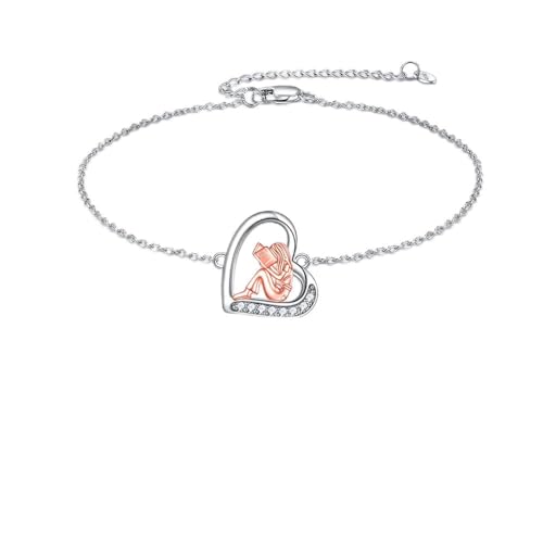 Bracelet cœur en argent 925 stable : fini les bijoux qui bougent