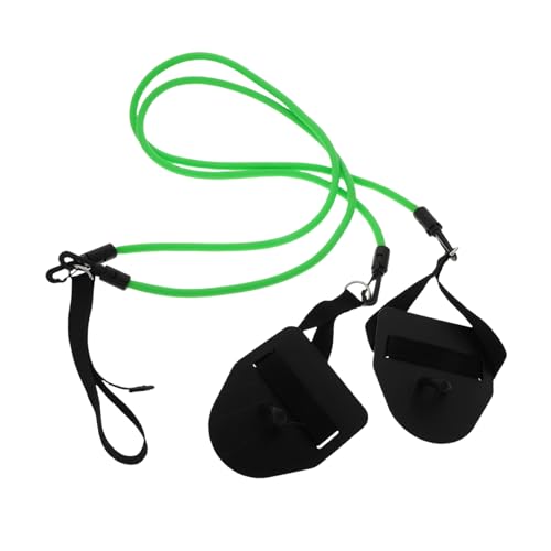 VINTORKY Portable Swim Training Gear Hand Paddles Resistance Bands for Enhanced Arm Strength for Home Travel Versatile Swimming Training Accessories Lightweight Design