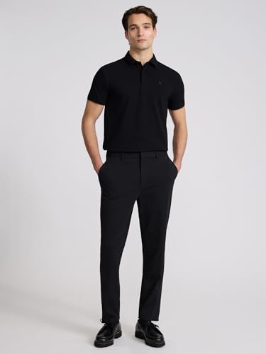 EXPRESS Men’s Pima Cotton Pique Polo – Short Sleeve Classic Fit, Soft Breathable4