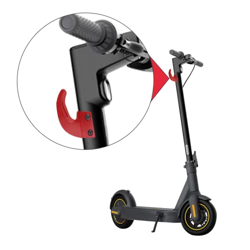SWAUSWAUK Hook for Ninebot Max G30 Electric Scooter, e Scooter Accessories for Ninebot Max G30 Series (Red) - Image 2
