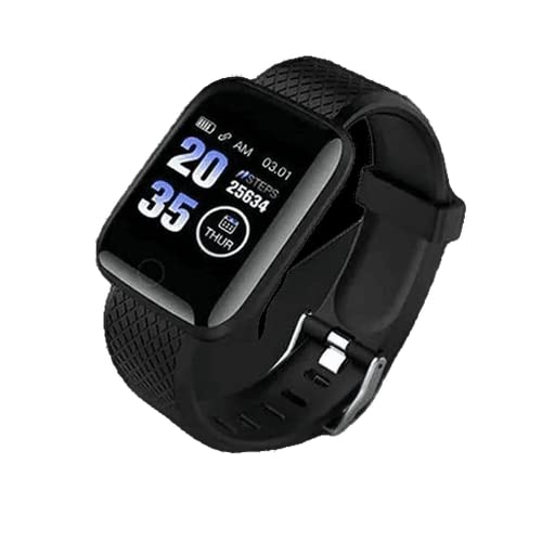 Luxury GEDGETS ID 116 Smart Watch Body Temperature, Blood Pressure