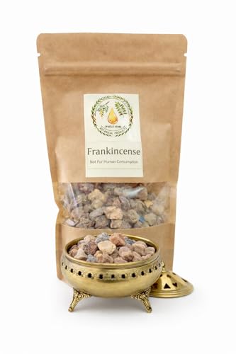 (Myrrh and Frankincense Mixed) 5 oz 142 Grams 100% Natural Tree Gum for Incense
