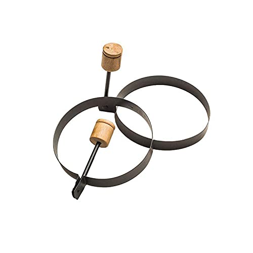 Blackstone 1543 Outdoor Griddle Breakfast Preparation Kit with Pancake Batter Dispenser, Cast Iron Bacon Press, and 2 Non Stick Steel Egg Rings by BLACKSTONE - Image 3