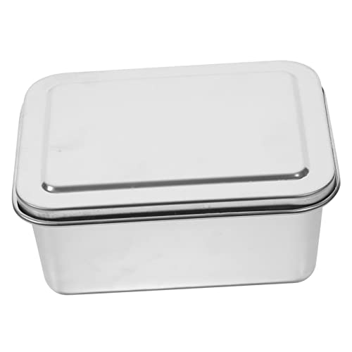 SOIMISS 1 Juego molde para pasteles de acero inoxidable cajas almacenaje cajas de almacenaje conformado moldes para pasteles redondos sarten parrilla moldes para hornear Molde para hornear