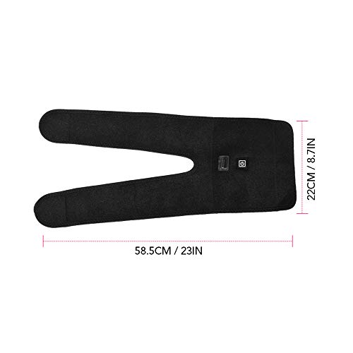 Joelheira, Andoer Joelheira com suporte para envoltório de joelho aquecido almofada infravermelha po