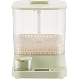 SearEase 水耕栽培全自動もやし機 1.5L大容量もやし栽培キット 恒温発芽育苗ツール トレー付き ボタン一つで操作 3種類の植え付け方法 360°自動散水 緑豆もやし、落花生もやし、エンドウ豆もやしに適用 (ヨーグルト酒機能付き【多機能】) [並行輸入品]