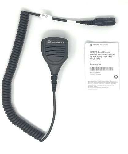 PMMN4073 PMMN4073AL Motorola Original IMPRES Windporting Remote Speaker Microphone