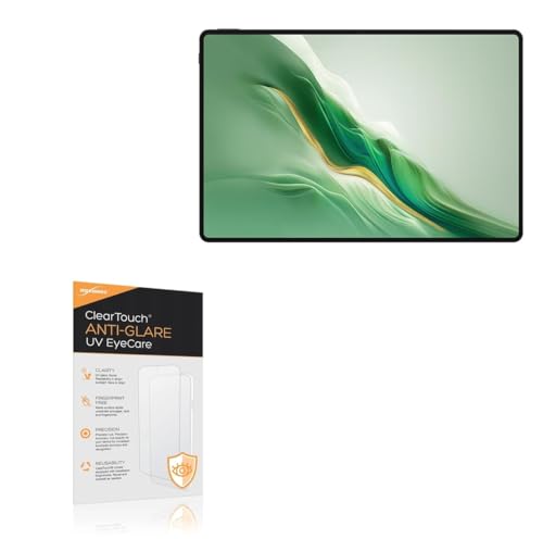 BoxWave Screen Protector Compatible With Honor MagicPad 2 (12.3 in) - ClearTouch Anti-Glare Anti-UV EyeCare (2-Pack), Filters out Harmful Blue Light Reduce Fatigue
