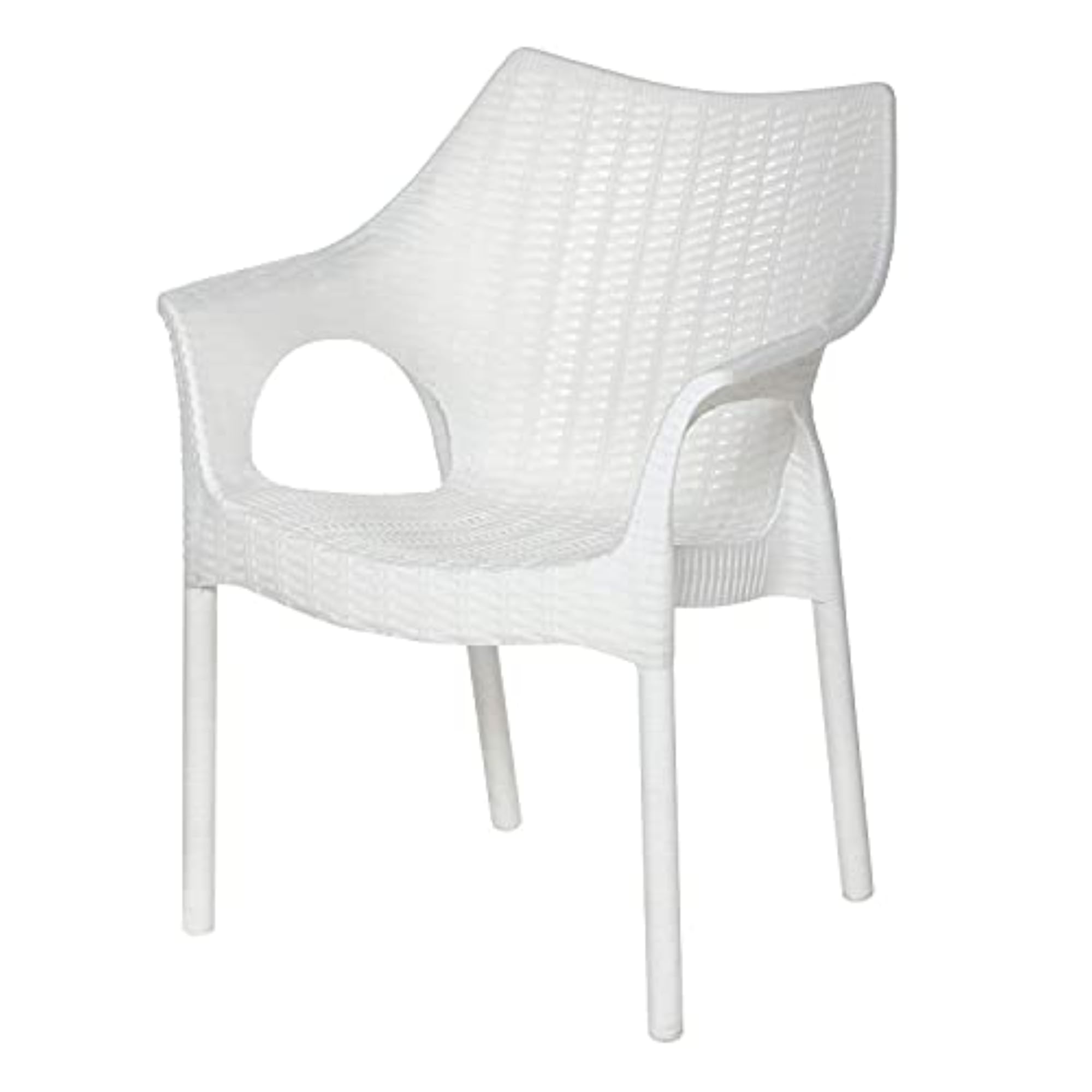 Supreme Cambridge Heavy Plastic Chair, White