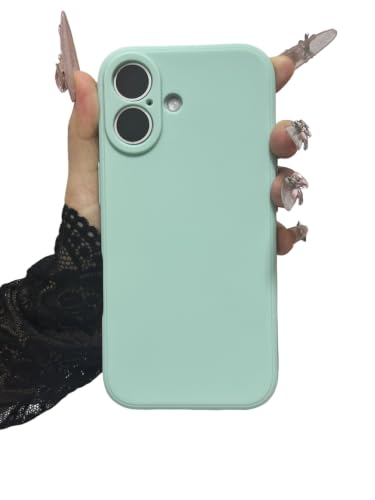 Coque iPhone 17 anti-choc silicone souple vert protectrice fine