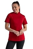 Chef Works Women's Springfield Chef Coat, Red, Medium
