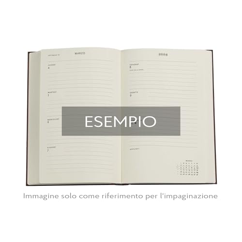 Paperblanks Agende 18 Mesi 2025, Blu Pacifico Liscio, Midi, Orizzontale, Chiusura con Fascia Elastica - immagine 11