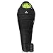 TETON Sports LEEF Lightweight Scout Mummy Sleeping Bag; Great for Hiking, Backpacking and Camping; Free Compression Sack: Black