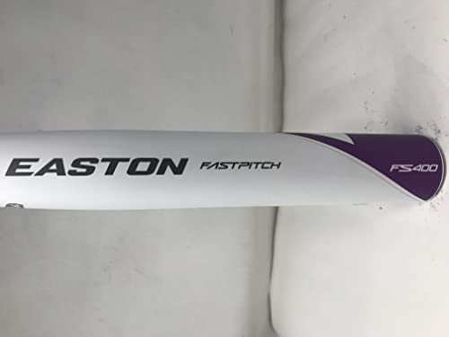 Used Easton S400 Fp14S400 30/18 Fastpitch Softball Bat White/Violet #TOP28
