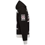 Geographical Norway Goasting męska bluza z kapturem, czarny, 3XL