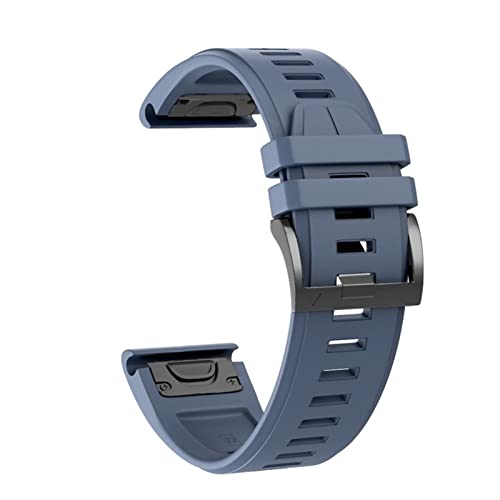 Bracelet silicone facile à installer Garmin Fenix 7 pour éviter irritations