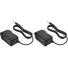 9V 0.6A Switching Power Supply AC Adapter DC 9Volt Power Cord with 5.5mm*2.5mm Plug Jacks Made for 600mA 500mA 400mA 300mA 200mA Devices Pack of 2