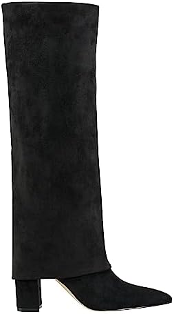 Marc Fisher Women's FADILA Knee High Boot, Black 002, 6 | Image 4