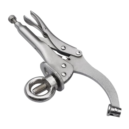 Sujeción De Bloqueo Para Taladro De Columna | Mordaza Para Taladro De 23 Cm - Herramienta Multifunción Con Bloqueo Rápido Para Trabajar Metal, Madera, Soldadura Y Construcción