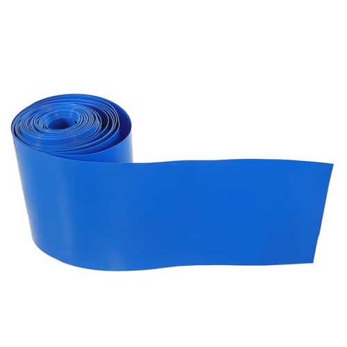 Tubo termorretráctil de PVC azul de 15m y 15cm de diámetro para cables