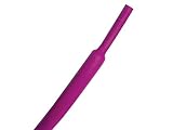 Kable Kontrol Heat Shrink Tubing - 1/2” Inch - 10' Ft Long, Purple Polyolefin - 2:1 Industrial Shrink Tube & Cable Sleeve for Electrical Wire Insulation - Rated for 600 V
