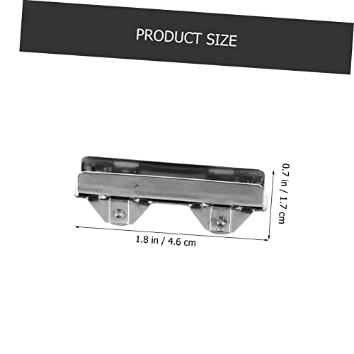 Hemobllo 16 Unidades Roldanas de porta de vidro rolos de porta de tela polia deslizante de aço polia