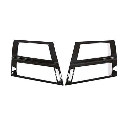 für BMW X5 E70 X6 E71 2008-2013, Innenraum glänzend schwarz ABS Kunststoff Autoseite Klimaanlage Auslass Lüftungsrahmen Verkleidung Zubehör