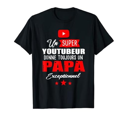 Hombre Youtuber divertido hombre futuro papá día del padre Camiseta | Ya disponible en tu tienda friki favorita! En mundofriki.es!