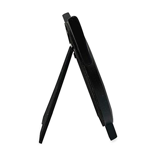 Isaac Jacobs 4X4 Round Resin Sentiment Cat Picture Frame With Ears, Photo Tabletop & Wall Display Hanging Display & Home Décor (Black) #TOP3