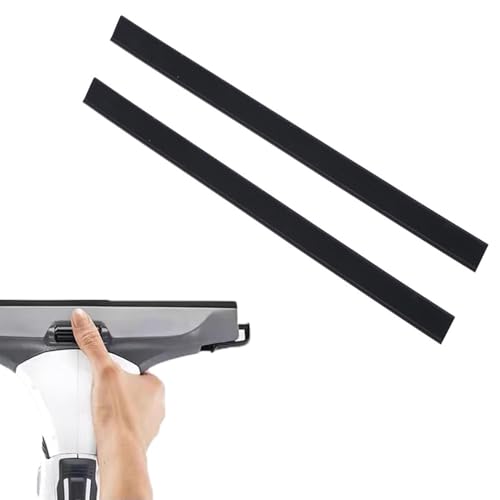 2pcs Replacement Rubber Lips for Karcher Window Vac Blades, 280mm Window Squeegee Rubber, Replacement Blades Accessories