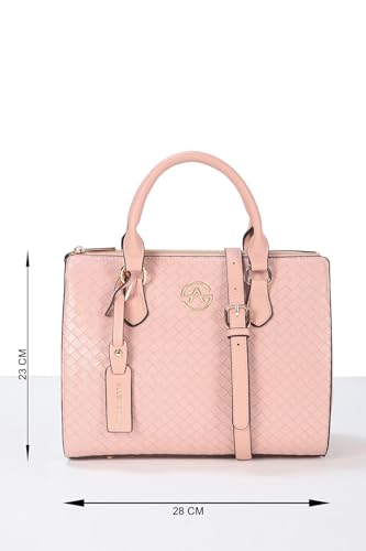 Image of Allen Solly Women's Medium Shoulder & Crossbody Bag | Vegan Leather | Organized Interior | Magnetic Flap | Brunch & Shopping