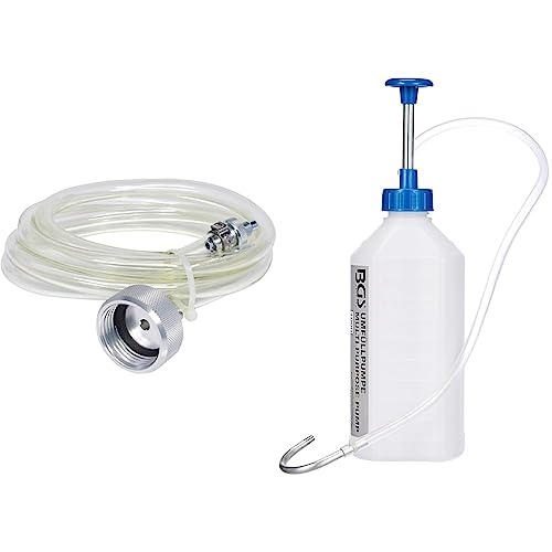 KS Tools Transmission Filling Hose for Haldex-Kupplung-Befüllschlauch für VAG, farblos & BGS 8356 | Umfüllpumpe | 1000 ml | für Öl, Bremsflüssigkeit und Reinigungsmittel