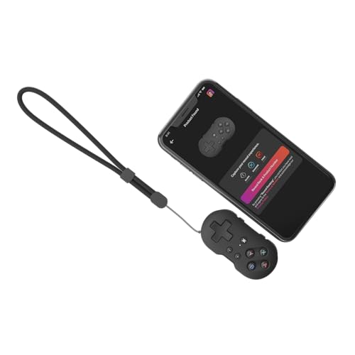 Image of CRKD ATOM - Collectible Keychain Controller for Nintendo Switch, PC, Mac, Mobile and Smart TV (OG Black)